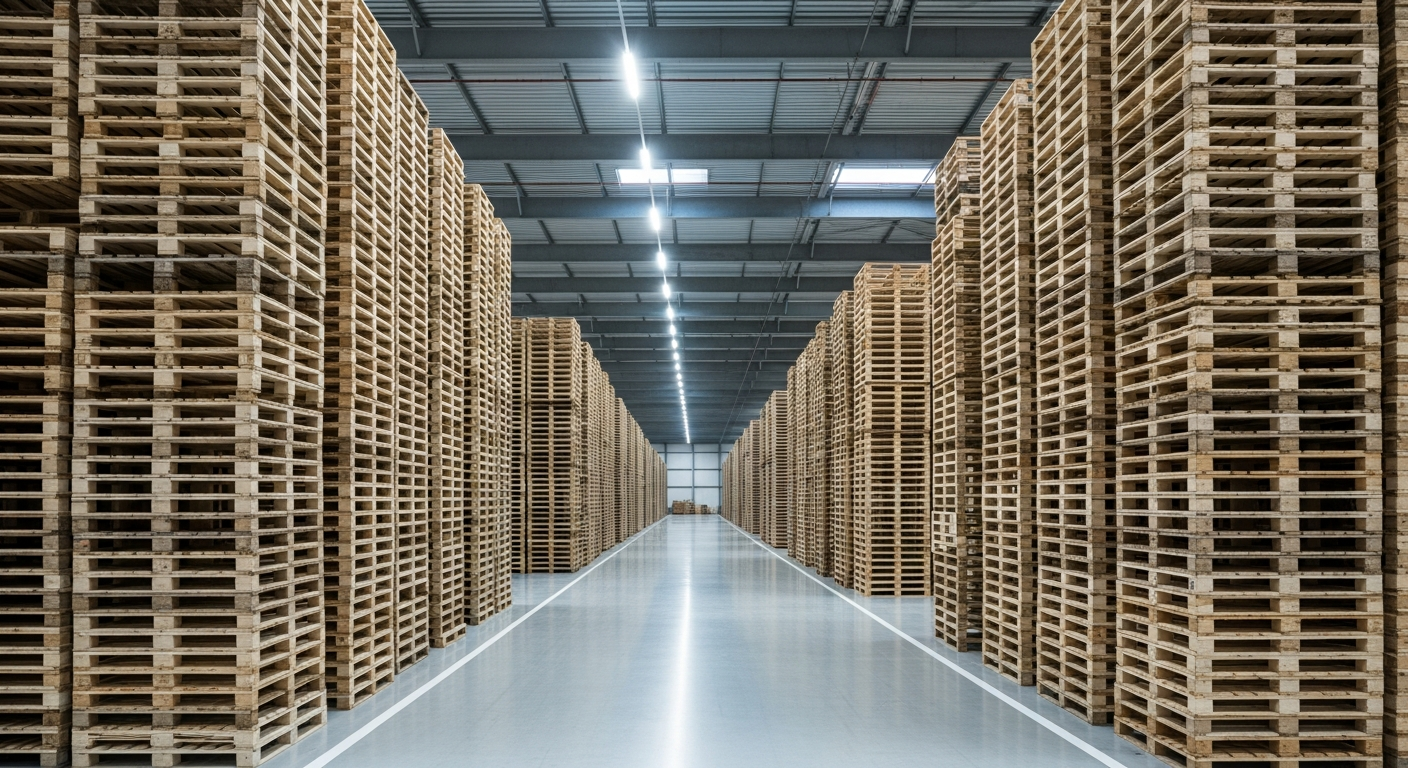 A modern warehouse with neatly packed shipping boxes, logistics workers carefully sealing and preparing shipments for international transit, with soft professional lighting