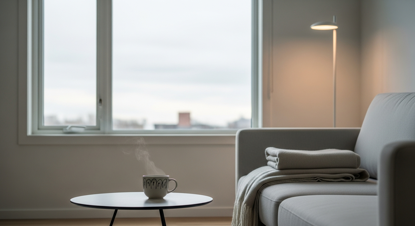 Wide editorial photograph relevant to Lifestyle: a clean, modern, culturally neutral scene with soft natural lighting, no people, no text, no signage.