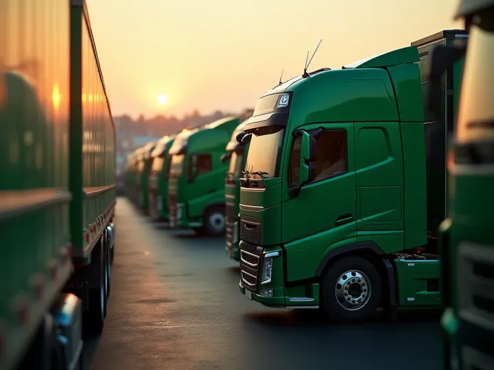 Almanya'ya yaş sebze taşıyan bu aile, neden tek seferde 30 Volvo çekicisi aldı